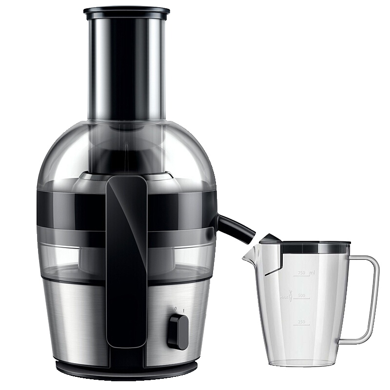 飞利浦(Philips)HR1855榨汁机家用电动水果机 多功能果汁榨汁机全自动果汁机