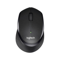 罗技(Logitech)B330 企业版静音无线鼠标办公电脑商用人体工程学超长续航 黑色