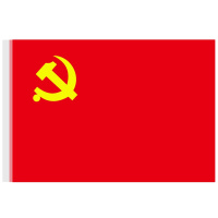 得力(deli)4224 4号党旗144*96cm中国党旗 五星红旗 国旗 大红旗 标准红旗