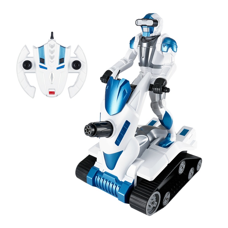 星辉(Rastar)智能遥控机器人未来战士太空2号77640白色*4个
