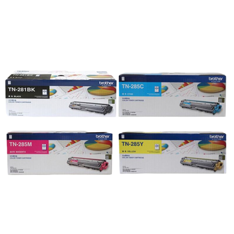 兄弟(brother)TN-281K粉盒适用于兄弟3150黑色宁选