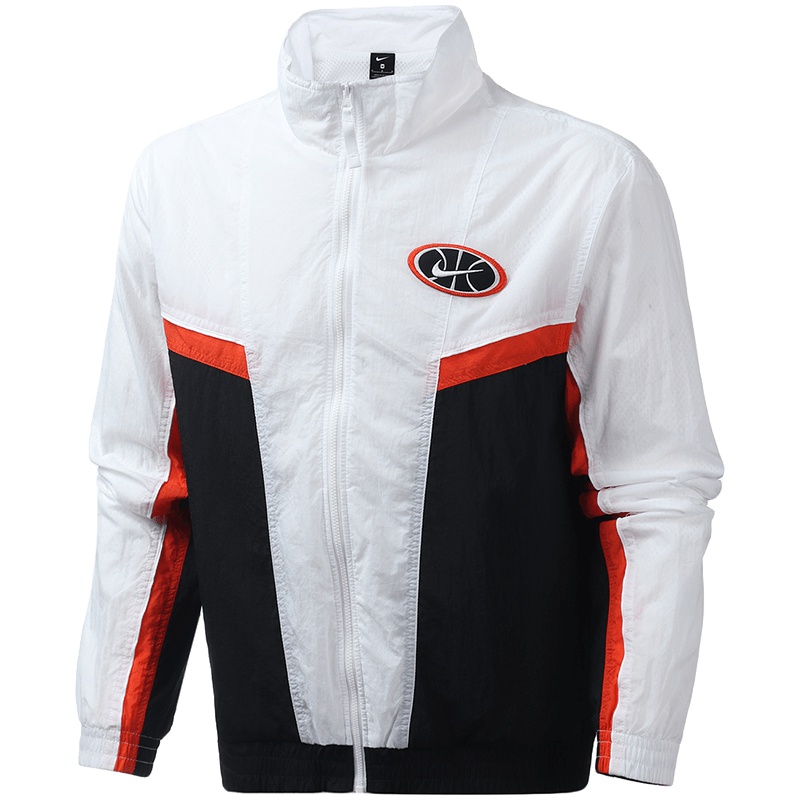 NIKE男装夹克潮流撞色防风时尚篮球休闲外套运动服AV9756