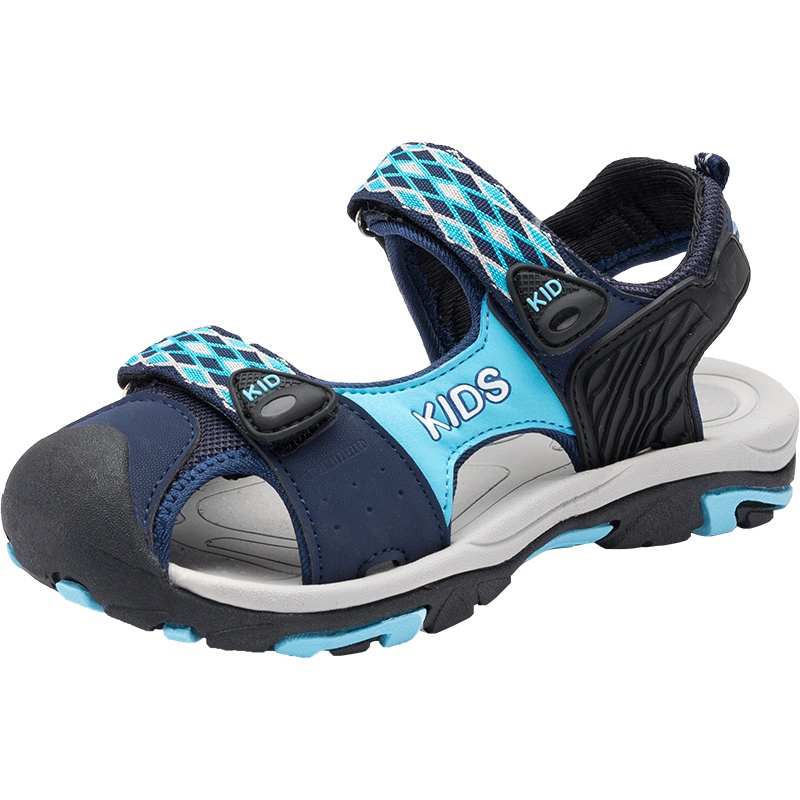 哈比熊男童凉鞋2019新款夏季小童中大童包头软底防滑男孩宝宝儿童沙滩鞋