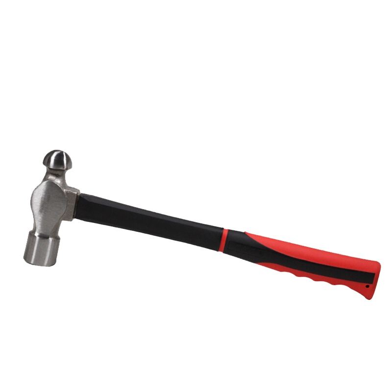 科信(KEXIN)纤维包塑柄圆头锤 手锤榔头铁锤子 1.5磅1.5P KX5067