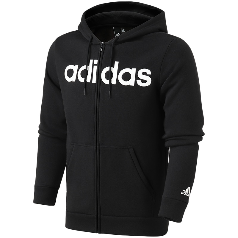 阿迪达斯加绒男服夹克外套连帽开衫休闲运动服DM3130