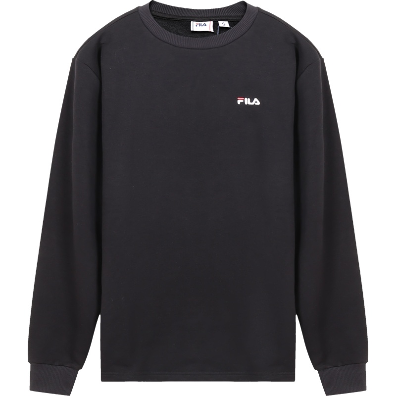 FILA 斐乐 男士 棉/聚酯纤维圆领长袖卫衣运动衫 687899