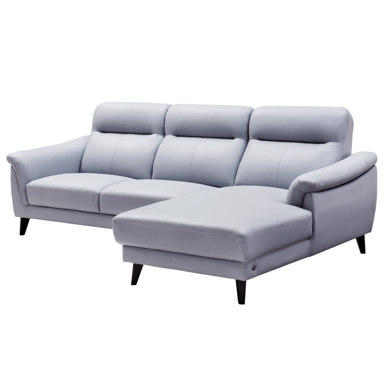 左右沙发现代简约真皮沙发家用小户型意式轻奢头层牛皮艺客厅沙发贵妃转角家具组合套装5069