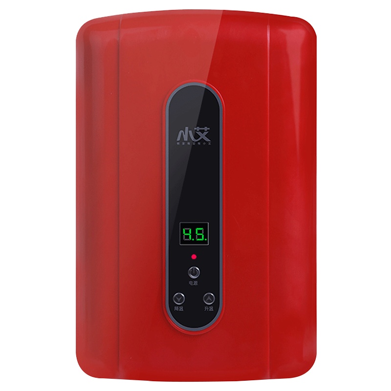 小艾 XA-F60即热式电热水器 快速加热恒温速热式免储水电热水器淋雨洗澡机 小型家用小厨宝 微电脑控制 5500瓦