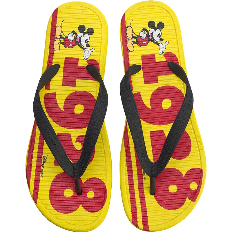 李宁男迪士尼米奇联名款LN Floper人字拖