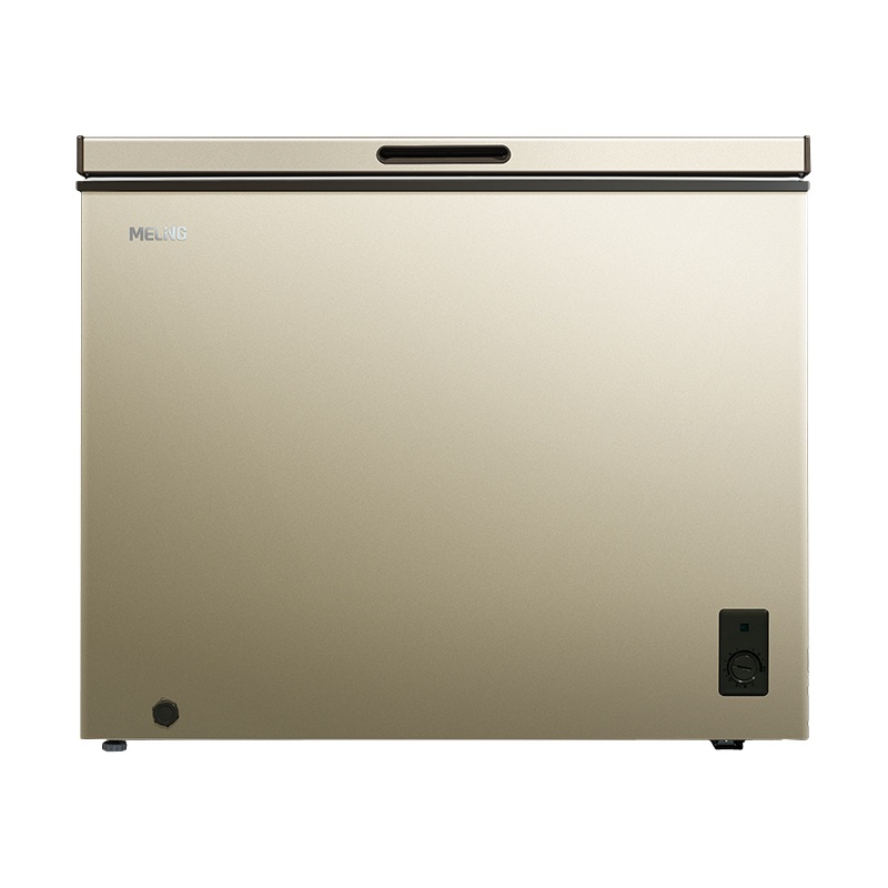 美菱(MELING) 201升卧式单温冰柜 减霜抑菌小型家用商用冷柜冷藏冷冻迷你顶开门冰柜卧式冰箱柜自营