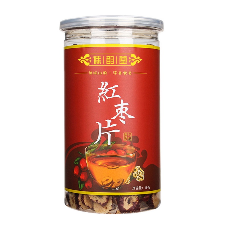 谯韵堂 红枣片160g红枣干泡水红枣片新疆红枣干枣片红枣茶可搭配桂圆枸杞