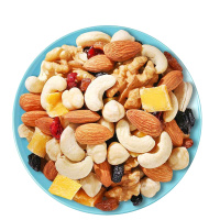 贝鼠果果每日坚果混合坚果500g*4大罐装干果孕妇儿童成人学生早餐果干散装休闲零食