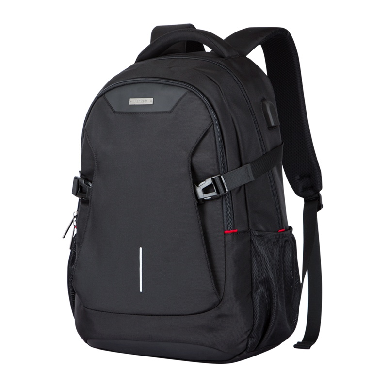 汉客背包男商务双肩包男士电脑书包大容量旅行包女时尚潮流可充电双肩背包