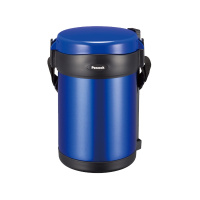 [多层结构]PEACOCK孔雀 日本进口不锈钢保温饭盒ARL-18A 1.31L