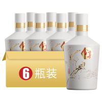 谷小酒 分享2000 52度 500ml*6瓶 礼盒装 浓香型白酒