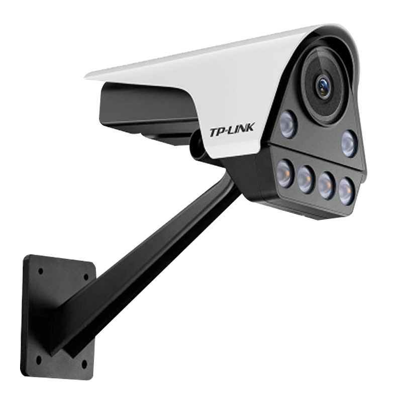 TP-LINK 300万像素PoE筒型双光全彩网络摄像机 TL-IPC536FP-W ⽀持全彩/红外/移动侦测全彩/拾音