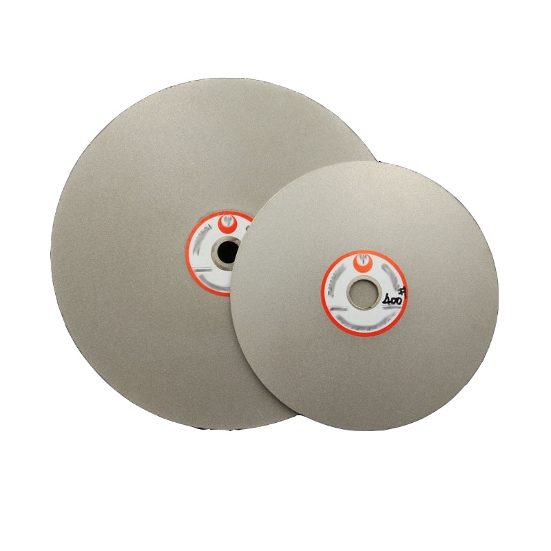 8寸金刚砂古达金钢石磨盘角磨机玉石双面抛光打磨片砂轮磨刀石头工具 单面12.7孔圆磨片46#_8寸_