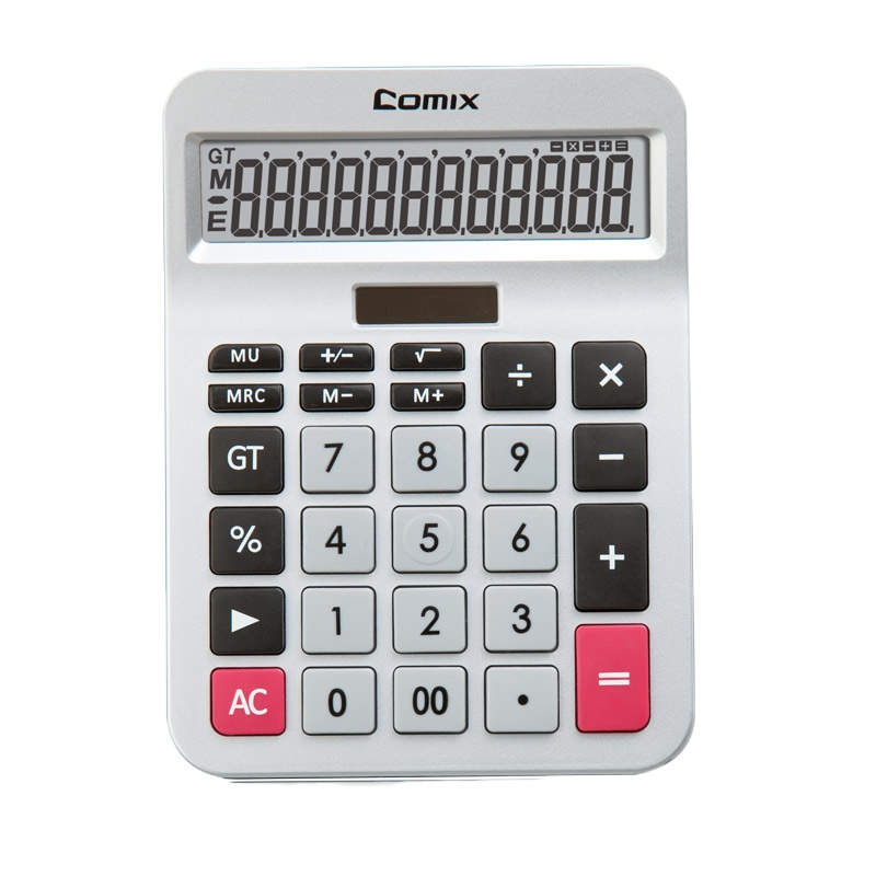 齐心 KA-8128 计算器 12位大台语音商务办公用计算机(一个装)可定制