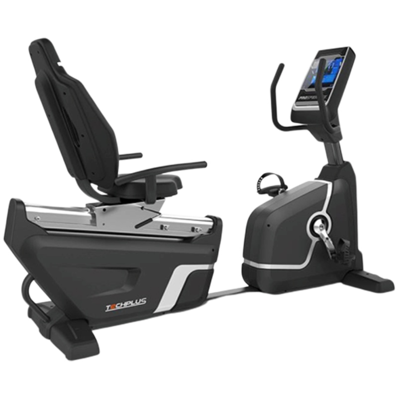 瑜阳TECHPLUS商用背靠式卧式健身车PB302PRO 室内静音有氧运动健身器材 0元送装