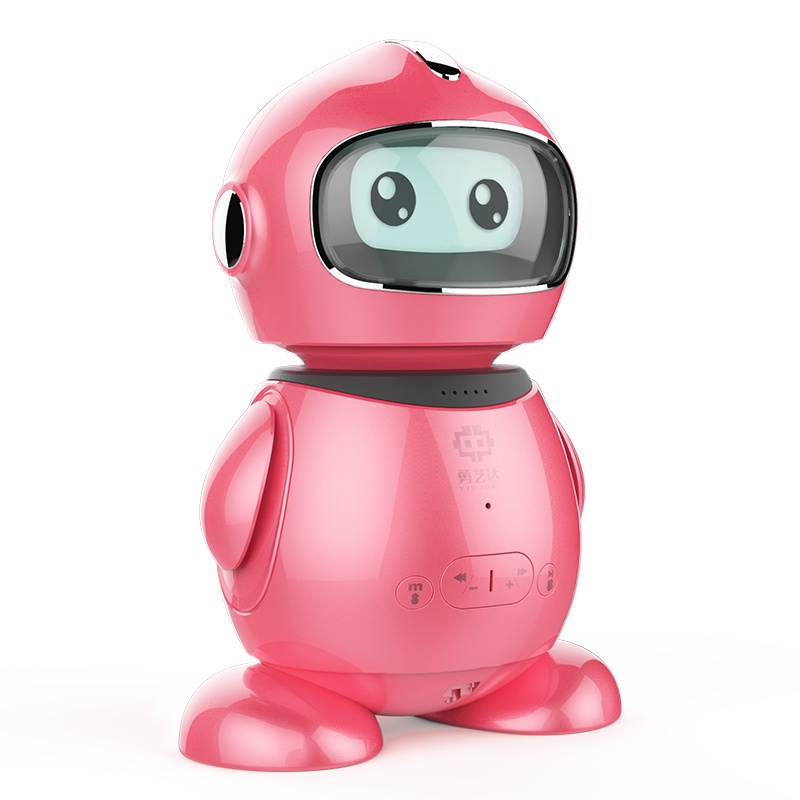 勇艺达机器人 智能早教陪伴机器人YYD-5小小勇 悦动粉