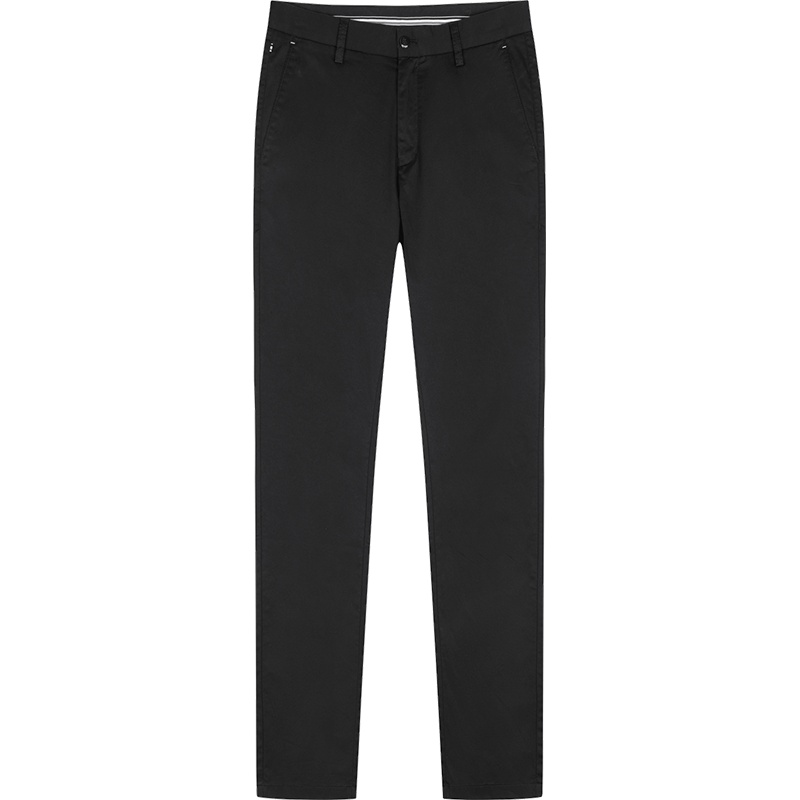 柒牌男装 春夏 商务休闲时尚 百搭纯色 男士休闲梭织长裤