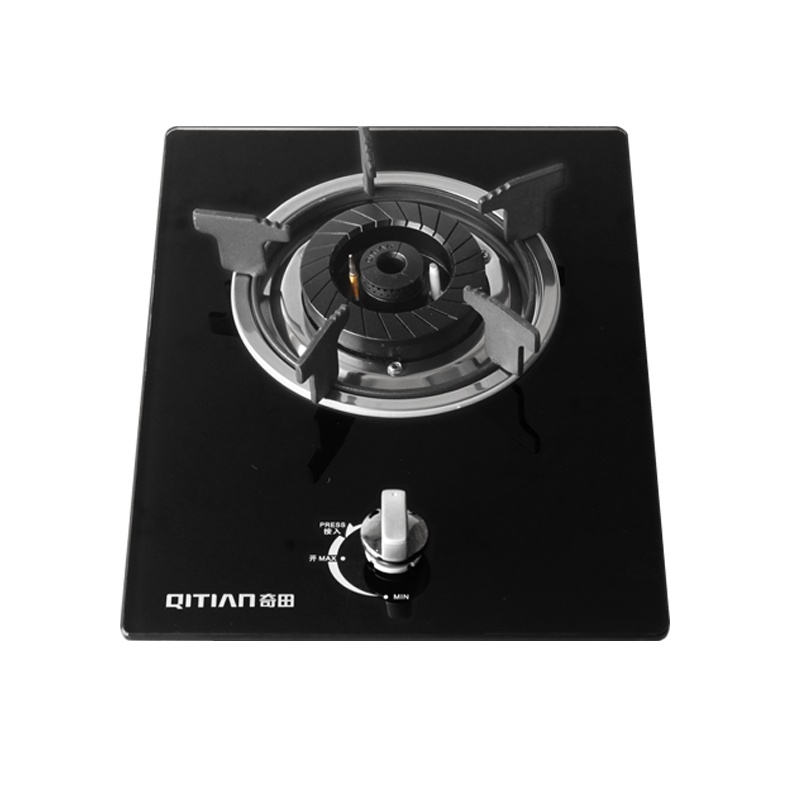 奇田(Qitian)燃气灶 JZT-A-D1 钢化玻璃 台嵌两用燃气灶 天然气