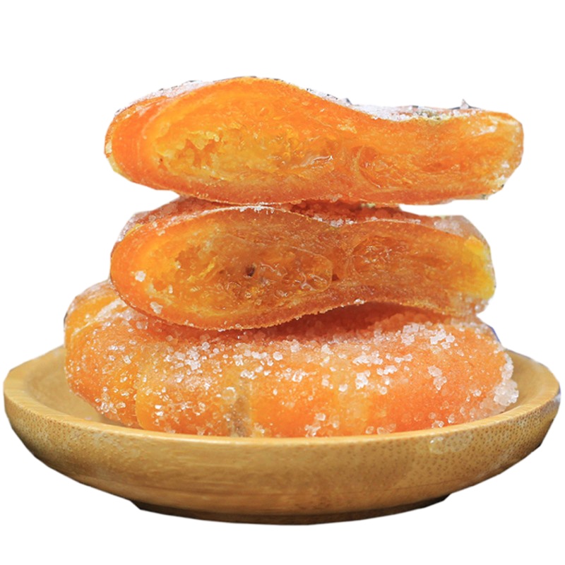正宗红桔饼老式 红橘饼桔饼金桔子饼蜜饯糕点月饼馅料特产 提示(原味也是500g装)