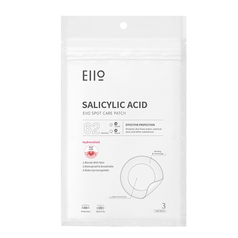 韩国eiio痘痘贴去痘印透明隐形人工皮可上妆祛遮痘净痘贴男女官方正品