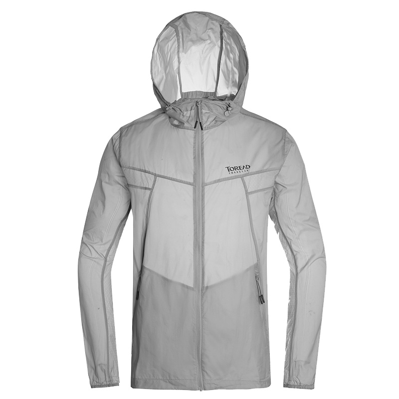 探路者（TOREAD）户外运动男女轻薄透气遮太阳皮肤风衣TAEG81739/82738