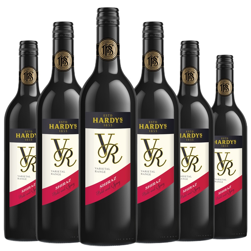 誉加(Accolade Wines)红酒 夏迪VR威艾系列 设拉子干型红葡萄酒750ml*6瓶整箱装(新老包装随机发货)