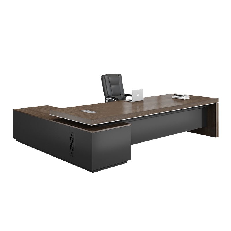 永格简约现代老板桌办公桌椅组合经理主管桌总裁桌子办公室家具大班台2.2米