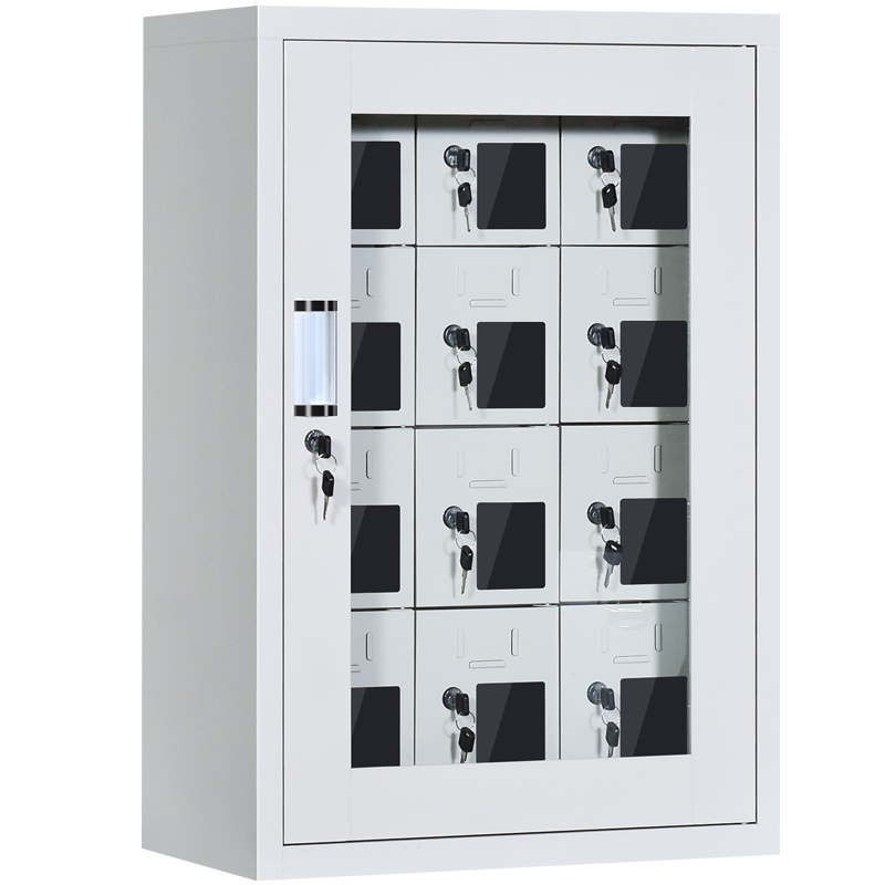 震海 十二门手机存放柜 工厂学校手机存放柜寄存柜存放柜收纳柜手机充电柜