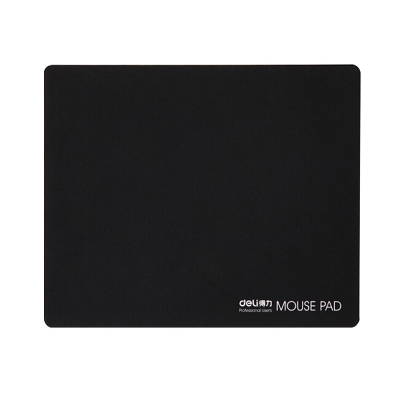 得力(deli)3691耐磨办公游戏鼠标垫 办公用品 黑色