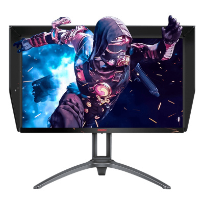 冠捷(AOC)AGON 27英寸显示器 2K高清 Nano IPS屏 133%sRGB 144/170Hz 1ms灰阶响应HDR旋转升降PS4电竞显示器(AG273QXP)
