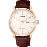 西铁城(CITIZEN)手表 自动机械不锈钢表带蓝盘男表NH8353-18AB