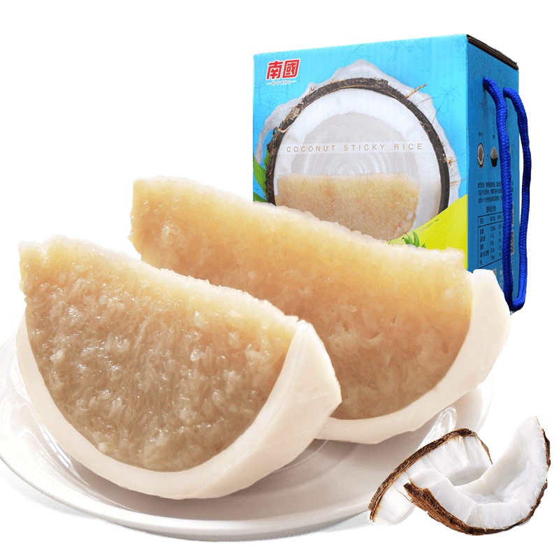 南国食品海南特产年货 原味椰子饭538g方便米饭速食特色小吃美食 ZX
