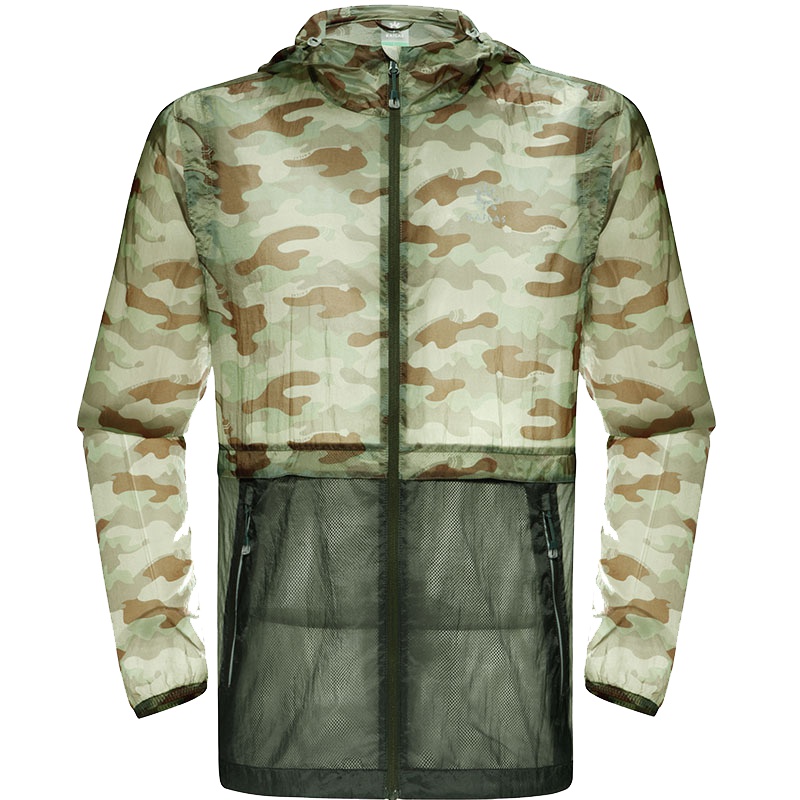 凯乐石Kailas 户外运动风衣男款 通用常规款超轻时尚风衣(迷踪)