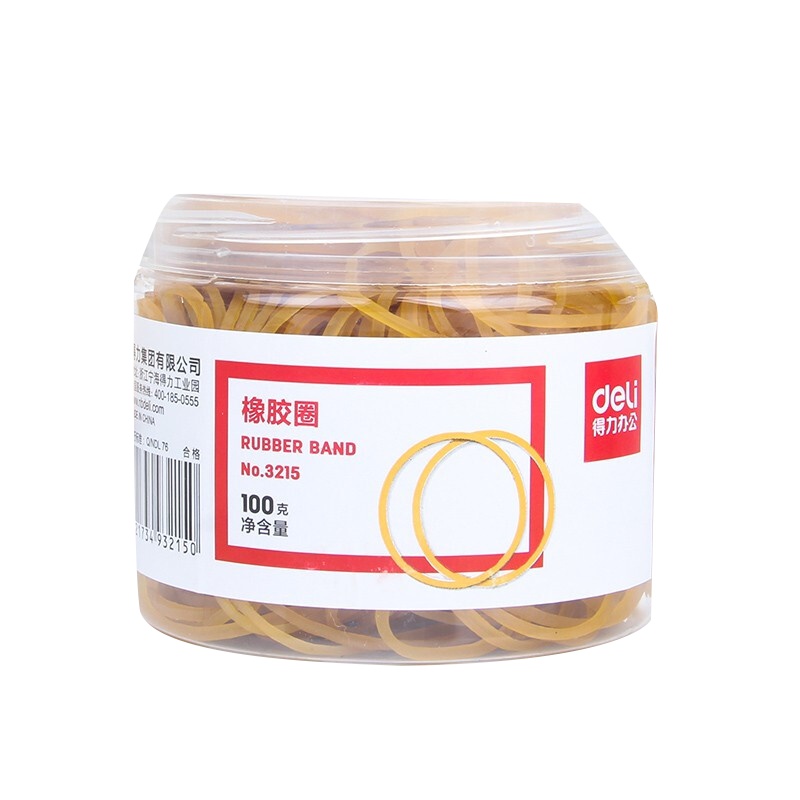 橡 胶 圈 橡 皮 筋 弹 力 好 财 务 用 品 办 公 用 品 100g 50g 3215