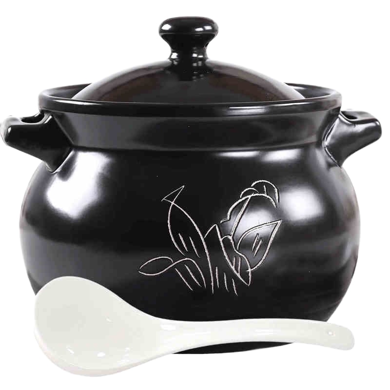 砂锅炖锅泥火匠家用燃气耐高温明火陶瓷煲汤沙锅耐热汤煲炖