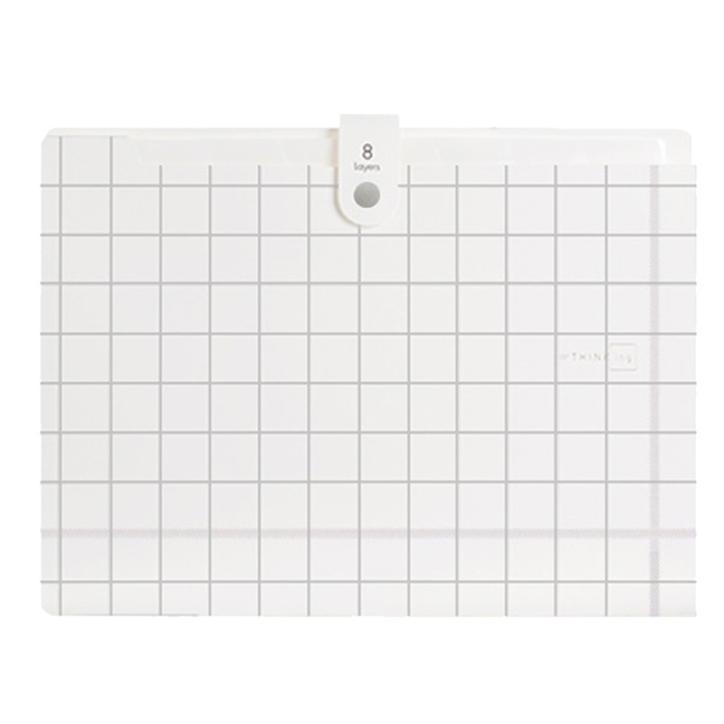 得力风琴包A4学生用多层文件夹袋手提卷子分类收纳盒女试卷夹多功能大容量透明高中生插页资料册分页72432HUI