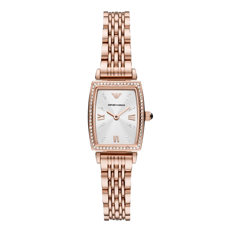 Armani阿玛尼手表 小方表满天星石英表 生日礼物 送女友AR11406