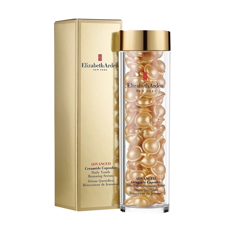 伊丽莎白雅顿(Elizabeth Arden)时空焕活面部精华 金胶 金致胶囊精华液约90粒 抗皱紧致