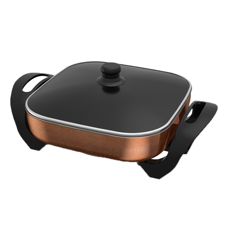 志高 电火锅(鸳鸯锅标配) 多功能电热锅5L电煮锅多用途锅鸳鸯锅ZG-H06(6个起订)