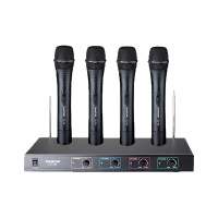 WMM TC-4R 一拖四无线麦克风 会议主持专业演出无线话筒 单台装
