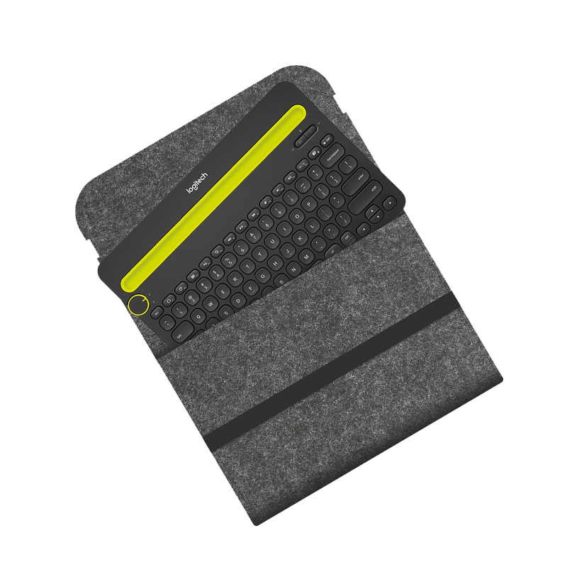 罗技(Logitech) K480键盘包 深灰色