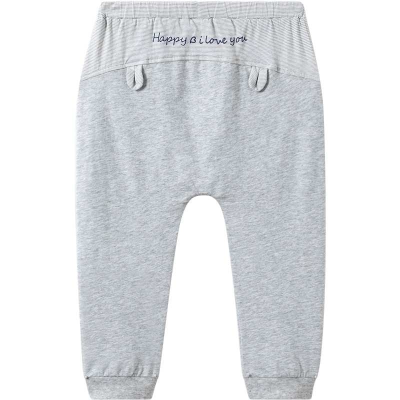 哈贝比（happyB）婴儿大屁屁裤春秋纯棉女宝宝长裤儿童哈伦裤春款PP单裤子