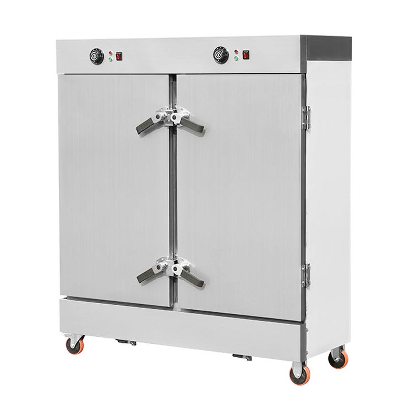 乐创 (lecon)商用蒸饭柜 24盘机械式定时款餐饮设备蒸包馒头电蒸箱 KZ-240J