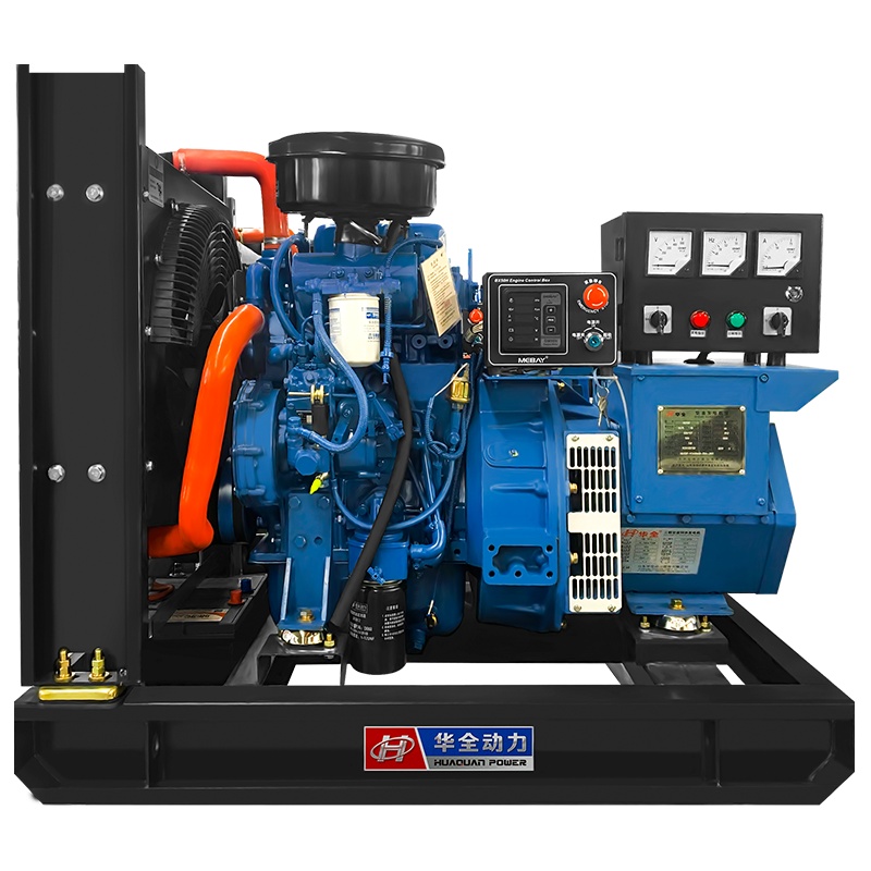 华全(Huaquan) 柴油发电机组15kw 2115双杠水冷免维护发电能源 厂家直销小型15千瓦三相水冷无刷永磁发电机