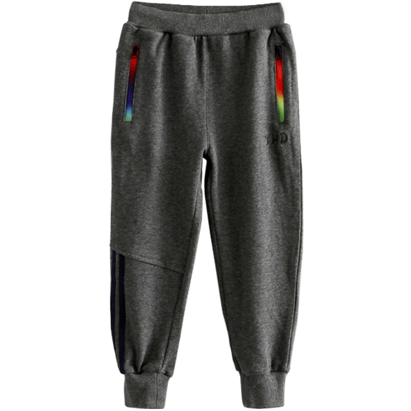 小红豆童装男童卫裤春秋薄款中大童儿童运动裤休闲卫裤