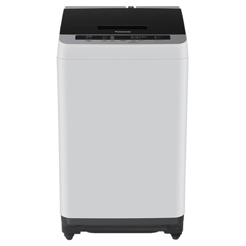 松下(Panasonic) XQB70-Q87T2R 7KG 全自动家用波轮 静音 节能 洗脱一体波轮洗衣机(灰色)